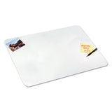 Artistic® Clear Desk Pad With Antimicrobial Protection, 20 X 36, Clear Polyurethane freeshipping - TVN Wholesale 