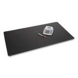 Artistic® Rhinolin Ii Desk Pad With Antimicrobial Product Protection, 36 X 20, Black freeshipping - TVN Wholesale 