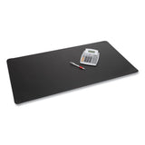 Artistic® Rhinolin Ii Desk Pad With Antimicrobial Product Protection, 17 X 12, Black freeshipping - TVN Wholesale 