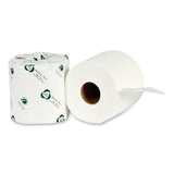 Eco Green® Recycled Two-ply Standard Toilet Paper, Septic Safe, White, 4" Wide, 500 Sheets-roll, 80 Rolls-carton freeshipping - TVN Wholesale 