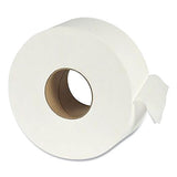 Eco Green® Recycled One-ply Jumbo Bathroom Tissue, Septic Safe, White, 3.5" X 3,000 Ft, 12 Rolls-carton freeshipping - TVN Wholesale 