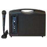 AmpliVox® Bluetooth Audio Portable Buddy With Wired Mic, 50w, Black freeshipping - TVN Wholesale 
