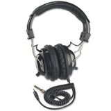 AmpliVox® Deluxe Stereo Headphones W-mono Volume Control, Black freeshipping - TVN Wholesale 