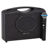 AmpliVox® Bluetooth Audio Portable Buddy With Wireless Handheld Mic, 50w, Black freeshipping - TVN Wholesale 