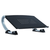 Allsop® Redmond Adjustable Curve Notebook Stand, 15" X 11.5" X 6", Black-silver, Supports 40 Lbs freeshipping - TVN Wholesale 