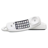 AT&T® 210 Trimline Telephone, White freeshipping - TVN Wholesale 