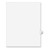 Preprinted Legal Exhibit Side Tab Index Dividers, Avery Style, 10-tab, 18, 11 X 8.5, White, 25-pack, (1018)