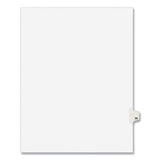 Avery® Preprinted Legal Exhibit Side Tab Index Dividers, Avery Style, 10-tab, 20, 11 X 8.5, White, 25-pack, (1020) freeshipping - TVN Wholesale 