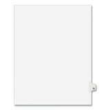 Avery® Preprinted Legal Exhibit Side Tab Index Dividers, Avery Style, 10-tab, 22, 11 X 8.5, White, 25-pack, (1022) freeshipping - TVN Wholesale 