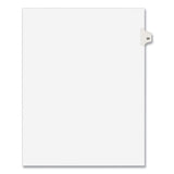 Preprinted Legal Exhibit Side Tab Index Dividers, Avery Style, 10-tab, 29, 11 X 8.5, White, 25-pack