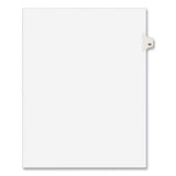 Preprinted Legal Exhibit Side Tab Index Dividers, Avery Style, 10-tab, 30, 11 X 8.5, White, 25-pack, (1030)