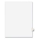 Avery® Preprinted Legal Exhibit Side Tab Index Dividers, Avery Style, 10-tab, 46, 11 X 8.5, White, 25-pack, (1046) freeshipping - TVN Wholesale 