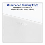 Avery® Preprinted Legal Exhibit Side Tab Index Dividers, Avery Style, 10-tab, 49, 11 X 8.5, White, 25-pack, (1049) freeshipping - TVN Wholesale 