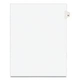 Avery® Preprinted Legal Exhibit Side Tab Index Dividers, Avery Style, 10-tab, 53, 11 X 8.5, White, 25-pack, (1053) freeshipping - TVN Wholesale 