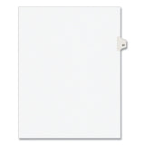 Avery® Preprinted Legal Exhibit Side Tab Index Dividers, Avery Style, 10-tab, 57, 11 X 8.5, White, 25-pack, (1057) freeshipping - TVN Wholesale 