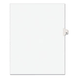 Avery® Preprinted Legal Exhibit Side Tab Index Dividers, Avery Style, 10-tab, 60, 11 X 8.5, White, 25-pack, (1060) freeshipping - TVN Wholesale 