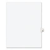Avery® Preprinted Legal Exhibit Side Tab Index Dividers, Avery Style, 10-tab, 66, 11 X 8.5, White, 25-pack, (1066) freeshipping - TVN Wholesale 
