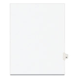 Avery® Preprinted Legal Exhibit Side Tab Index Dividers, Avery Style, 10-tab, 70, 11 X 8.5, White, 25-pack, (1070) freeshipping - TVN Wholesale 