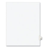 Avery® Preprinted Legal Exhibit Side Tab Index Dividers, Avery Style, 10-tab, 72, 11 X 8.5, White, 25-pack, (1072) freeshipping - TVN Wholesale 
