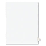 Avery® Preprinted Legal Exhibit Side Tab Index Dividers, Avery Style, 10-tab, 74, 11 X 8.5, White, 25-pack, (1074) freeshipping - TVN Wholesale 