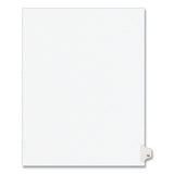 Avery® Preprinted Legal Exhibit Side Tab Index Dividers, Avery Style, 10-tab, 75, 11 X 8.5, White, 25-pack, (1075) freeshipping - TVN Wholesale 
