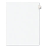 Avery® Preprinted Legal Exhibit Side Tab Index Dividers, Avery Style, 10-tab, 77, 11 X 8.5, White, 25-pack, (1077) freeshipping - TVN Wholesale 