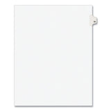 Avery® Preprinted Legal Exhibit Side Tab Index Dividers, Avery Style, 10-tab, 78, 11 X 8.5, White, 25-pack, (1078) freeshipping - TVN Wholesale 