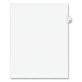 Avery® Preprinted Legal Exhibit Side Tab Index Dividers, Avery Style, 10-tab, 80, 11 X 8.5, White, 25-pack, (1080) freeshipping - TVN Wholesale 