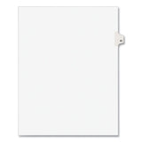 Avery® Preprinted Legal Exhibit Side Tab Index Dividers, Avery Style, 10-tab, 81, 11 X 8.5, White, 25-pack, (1081) freeshipping - TVN Wholesale 