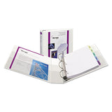 Avery® Heavy-duty View Binder With Durahinge, One Touch Ezd Rings-extra-wide Cover, 3 Ring, 1.5" Capacity, 11 X 8.5, White, (1319) freeshipping - TVN Wholesale 