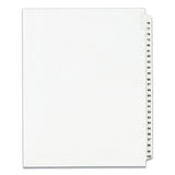 Avery® Preprinted Legal Exhibit Side Tab Index Dividers, Avery Style, 25-tab, 76 To 100, 11 X 8.5, White, 1 Set, (1333) freeshipping - TVN Wholesale 