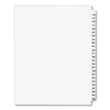 Avery® Preprinted Legal Exhibit Side Tab Index Dividers, Avery Style, 25-tab, 176 To 200, 11 X 8.5, White, 1 Set, (1337) freeshipping - TVN Wholesale 