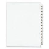 Avery® Preprinted Legal Exhibit Side Tab Index Dividers, Avery Style, 25-tab, 251 To 275, 11 X 8.5, White, 1 Set, (1340) freeshipping - TVN Wholesale 