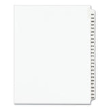 Avery® Preprinted Legal Exhibit Side Tab Index Dividers, Avery Style, 25-tab, 301 To 325, 11 X 8.5, White, 1 Set, (1342) freeshipping - TVN Wholesale 