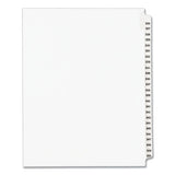 Avery® Preprinted Legal Exhibit Side Tab Index Dividers, Avery Style, 25-tab, 326 To 350, 11 X 8.5, White, 1 Set, (1343) freeshipping - TVN Wholesale 