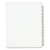 Avery® Preprinted Legal Exhibit Side Tab Index Dividers, Avery Style, 25-tab, 351 To 375, 11 X 8.5, White, 1 Set, (1344) freeshipping - TVN Wholesale 