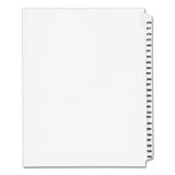 Avery® Preprinted Legal Exhibit Side Tab Index Dividers, Avery Style, 25-tab, 376 To 400, 11 X 8.5, White, 1 Set, (1345) freeshipping - TVN Wholesale 