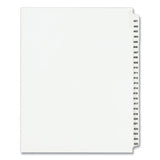 Avery® Preprinted Legal Exhibit Side Tab Index Dividers, Avery Style, 25-tab, 401 To 425, 11 X 8.5, White, 1 Set, (1346) freeshipping - TVN Wholesale 