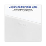Avery® Avery-style Preprinted Legal Side Tab Divider, Exhibit A, Letter, White, 25-pack, (1371) freeshipping - TVN Wholesale 