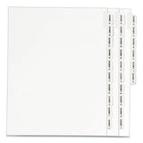 Avery® Avery-style Preprinted Legal Side Tab Divider, Exhibit B, Letter, White, 25-pack, (1372) freeshipping - TVN Wholesale 