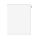 Avery® Avery-style Preprinted Legal Side Tab Divider, Exhibit B, Letter, White, 25-pack, (1372) freeshipping - TVN Wholesale 