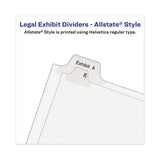 Avery® Avery-style Preprinted Legal Side Tab Divider, Exhibit R, Letter, White, 25-pack, (1388) freeshipping - TVN Wholesale 