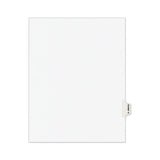 Avery® Avery-style Preprinted Legal Side Tab Divider, Exhibit R, Letter, White, 25-pack, (1388) freeshipping - TVN Wholesale 