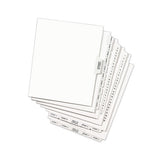 Avery® Avery-style Preprinted Legal Side Tab Divider, Exhibit U, Letter, White, 25-pack, (1391) freeshipping - TVN Wholesale 