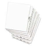 Avery® Preprinted Legal Exhibit Side Tab Index Dividers, Avery Style, 26-tab, C, 11 X 8.5, White, 25-pack, (1403) freeshipping - TVN Wholesale 