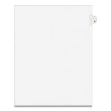 Preprinted Legal Exhibit Side Tab Index Dividers, Avery Style, 26-tab, C, 11 X 8.5, White, 25-pack, (1403)