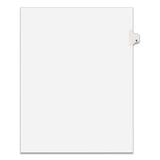 Avery® Preprinted Legal Exhibit Side Tab Index Dividers, Avery Style, 26-tab, E, 11 X 8.5, White, 25-pack, (1405) freeshipping - TVN Wholesale 