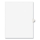 Preprinted Legal Exhibit Side Tab Index Dividers, Avery Style, 26-tab, N, 11 X 8.5, White, 25-pack, (1414)