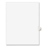 Avery® Preprinted Legal Exhibit Side Tab Index Dividers, Avery Style, 26-tab, Q, 11 X 8.5, White, 25-pack, (1417) freeshipping - TVN Wholesale 