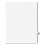 Avery® Preprinted Legal Exhibit Side Tab Index Dividers, Avery Style, 26-tab, U, 11 X 8.5, White, 25-pack, (1421) freeshipping - TVN Wholesale 